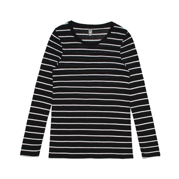 FINE STRIPE LS TEE Thumbnail